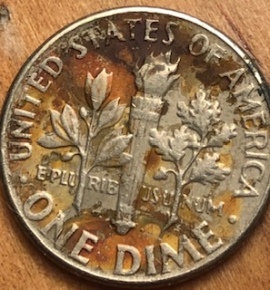 I-Found-A-1967-Roosevelt-Dime-With-A-Smooth-Edge.--Weighs-2.16-Grams