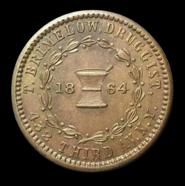 Rare-Brimelow-Civil-War-Token,-What-Grade?-Am-I-Attributing-Correctly?