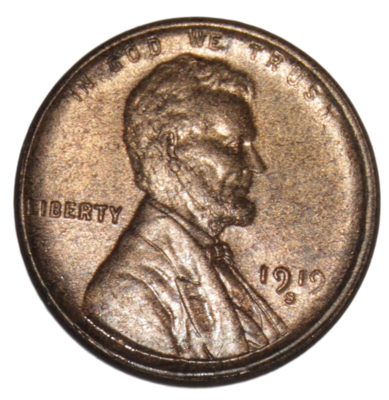 Grading-4-Lincoln-Wheat-Cents-1910,-1919-S,-1920,-1930-S