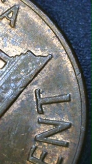 1972-Lincoln---Obverse--Missing-Neck---Reverse-Initials