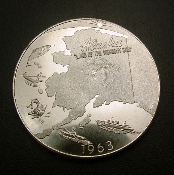 Alaska-Token-1963:-Good-For-One-Gold-Nugget