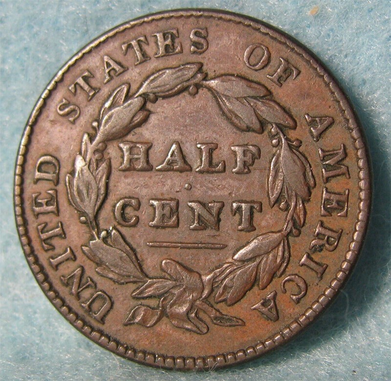 1828-Classic-Head-1/2-Cent---Question-And-Evaluation