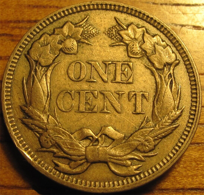 1857-Flying-Eagle-Cent---Doubled-Date