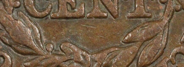 1850-Braided-Hair-Large-Cent---Is-This-Tooled-Or-Something-Else