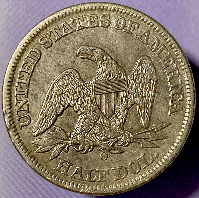 1858-O-Seated-Liberty-Half-For-Grade-And-Opinions