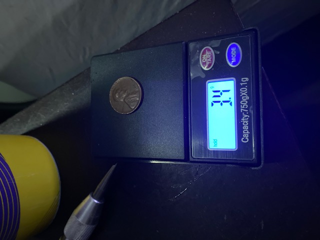 My-1951-S-Lincoln-Cent-Is-3.4g-And-It-Will-Not-Stick-To-A-Magnet?