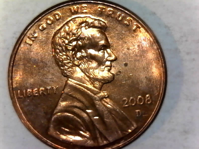 2008-D-Penny-Nice-Red,--Die-Crack?