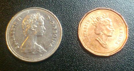 Dryer-Coins-Experiment.-1996-1c-&-1981-5c
