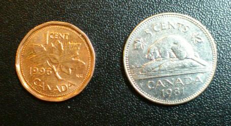 Dryer-Coins-Experiment.-1996-1c-&-1981-5c