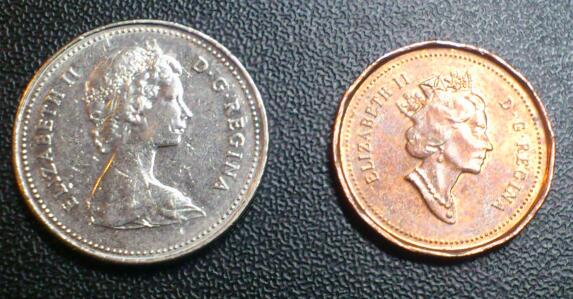 Dryer-Coins-Experiment.-1996-1c-&-1981-5c