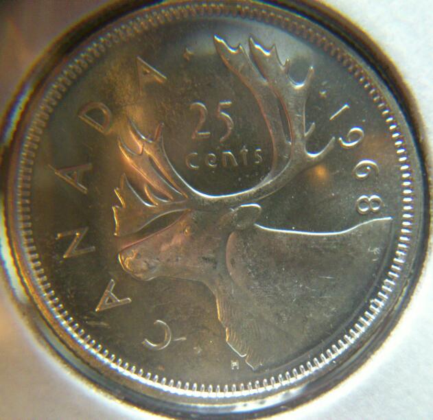 1968-Canada-25-Cents-Silver-Proof-Like-Strike?