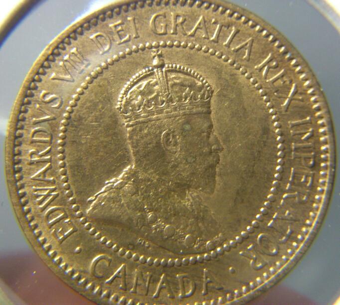 1909-Canada-Large-Cent-For-Grading
