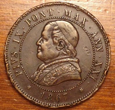 Papal-States-4-Soldi-1867-With-Rim-Damage