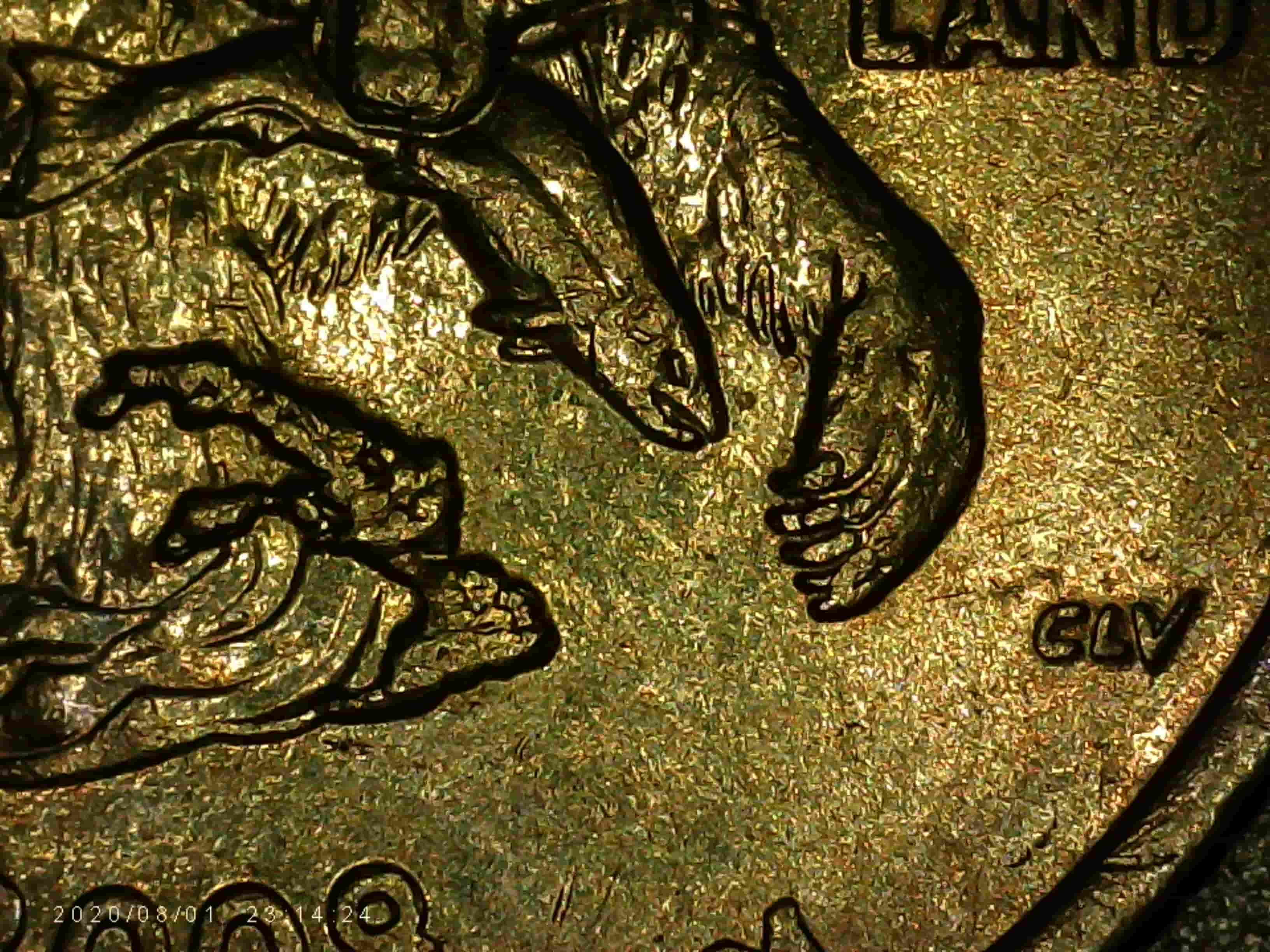 2008-P-Alaska-Quarter---Is-This-An-Extra-Claw-On-Reverse-Or-A-Die-Chip?