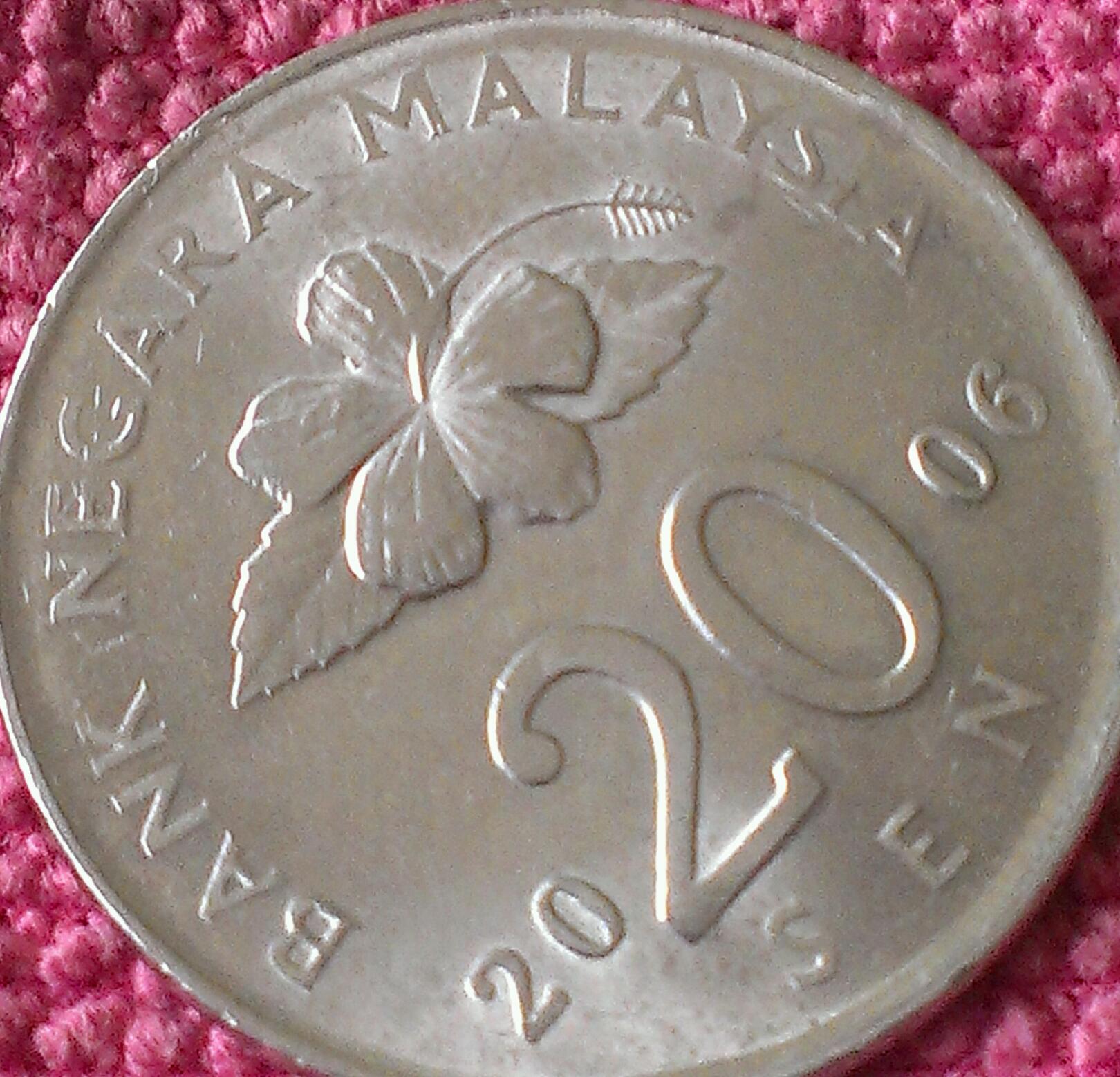Malaysia-20-Sen:-Variety