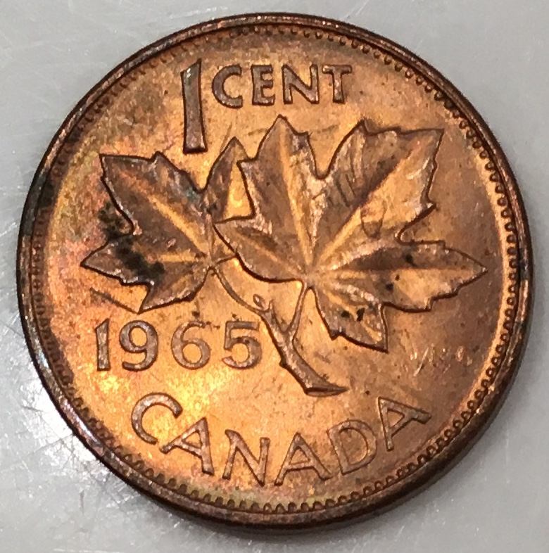1965-Canadian-Cent-For-Grading