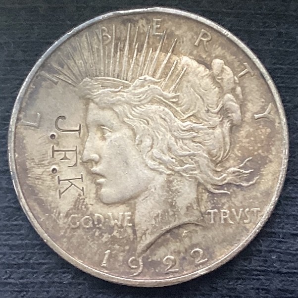 Counterstamped-1922-Peace-Dollar