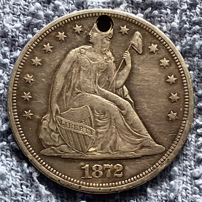 1872-Seated-Liberty-Dollar-Punched-Hole
