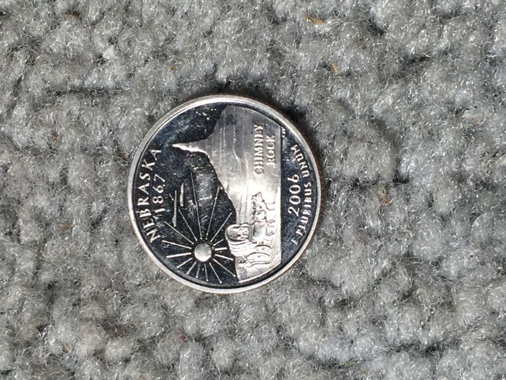 2006-Proof-Nebraska-State-Quarter-Found-In-Circulation