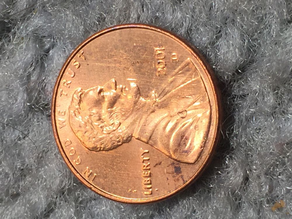 2001-D-Memorial-Cent-Lots-Of-Gas-Bubbles-And-Maybe-Woody