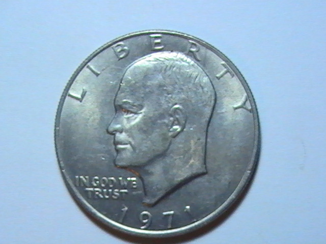 1971-Eisenhower-Dollar!