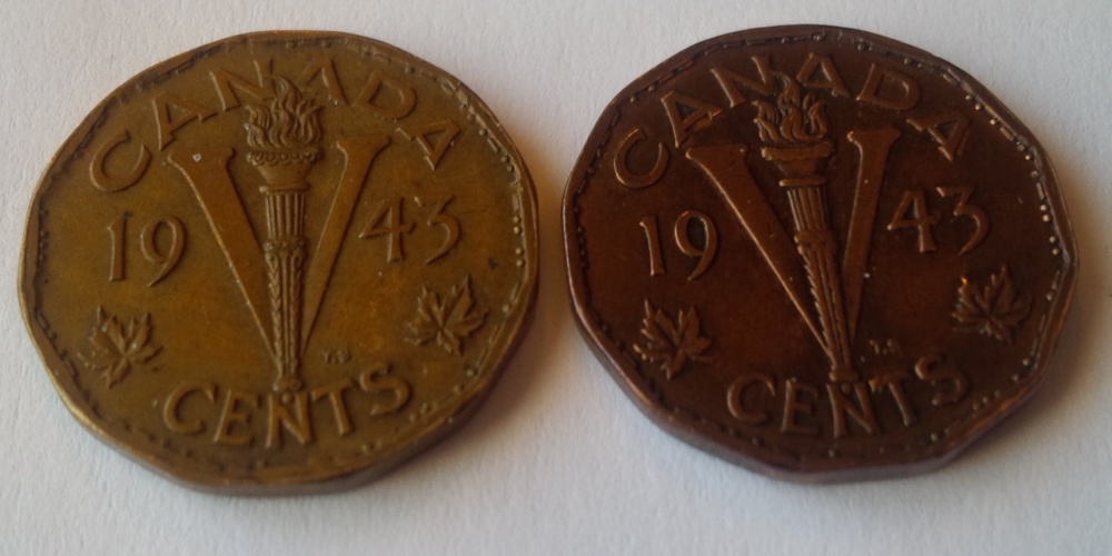 1943-Canadian-5-Cent-Struck-In-Copper