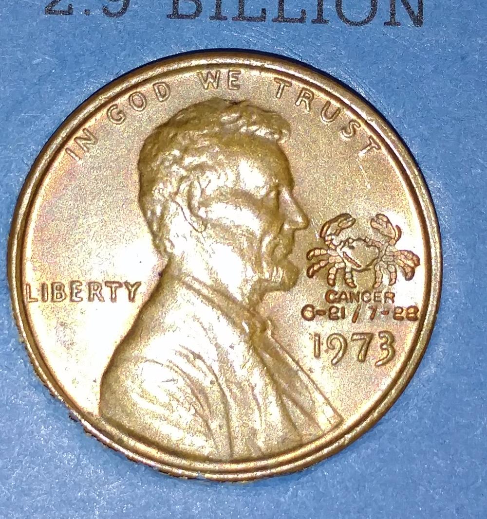 1973-Cancer-Stamped-Penny