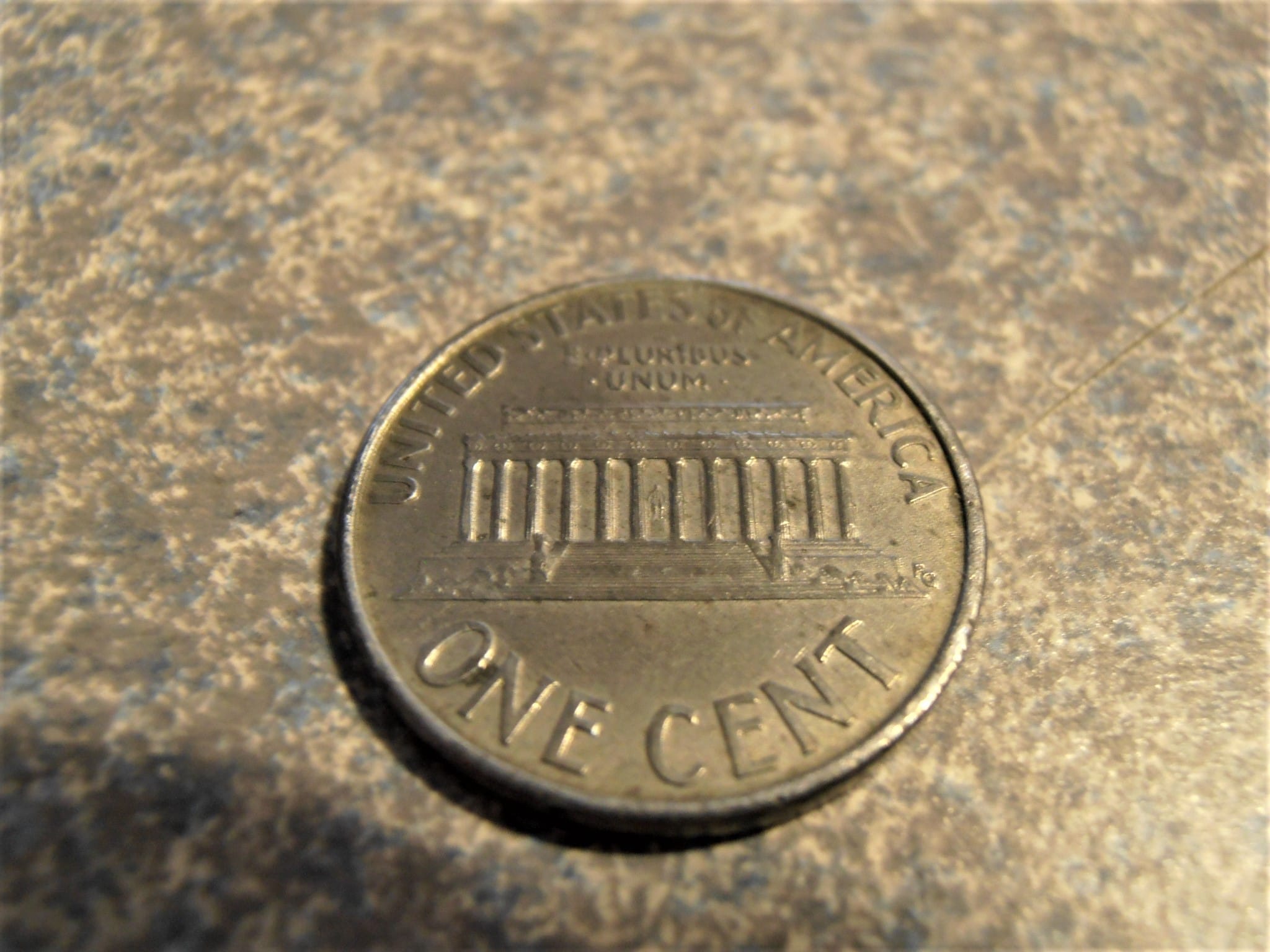 1995-Penny-W/-No-Copper-Coating