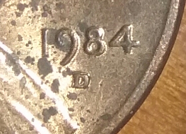 Need-Help-With-This-1984-D-Pennys-Mint-Mark