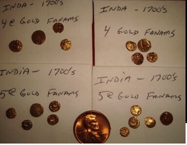 Box-Of-Gold-Hoysala-Influenced-Fanams-From-South-India-At-Local-Coin-Store