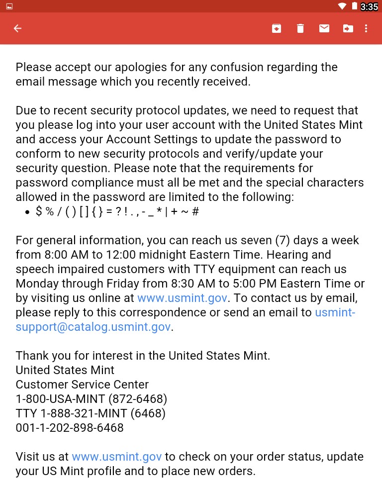 Who-Received-A-Password-Email-From-The-US-Mint?