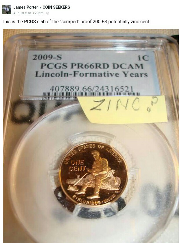 2009-Proof-Lincoln-Cents-Struck-On-Zinc-Planchets.