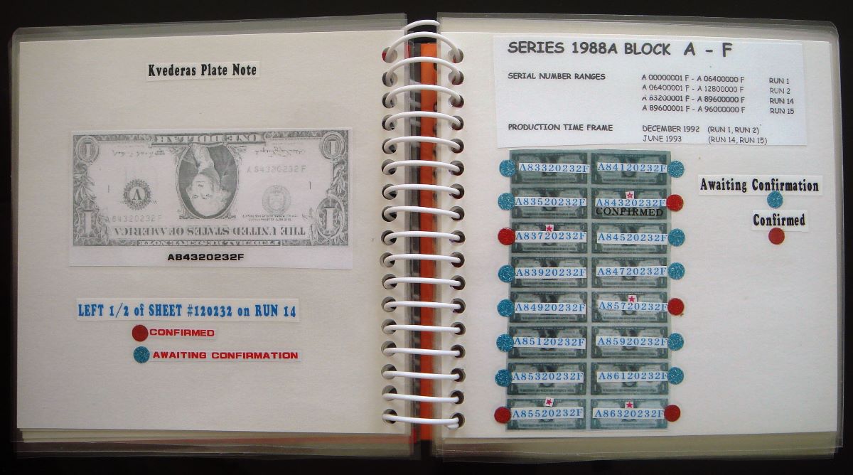 *web-Press-Census-On-Inverted-Overprint-Errors-+++-1988A-1995-$1-Errors*