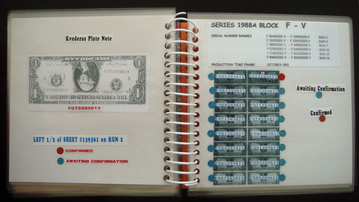 *web-Press-Census-On-Inverted-Overprint-Errors-+++-1988A-1995-$1-Errors*