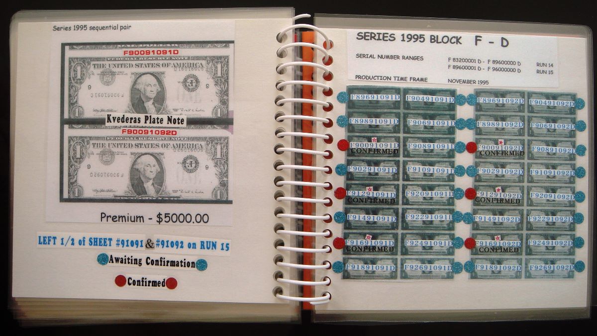 *web-Press-Census-On-Inverted-Overprint-Errors-+++-1988A-1995-$1-Errors*