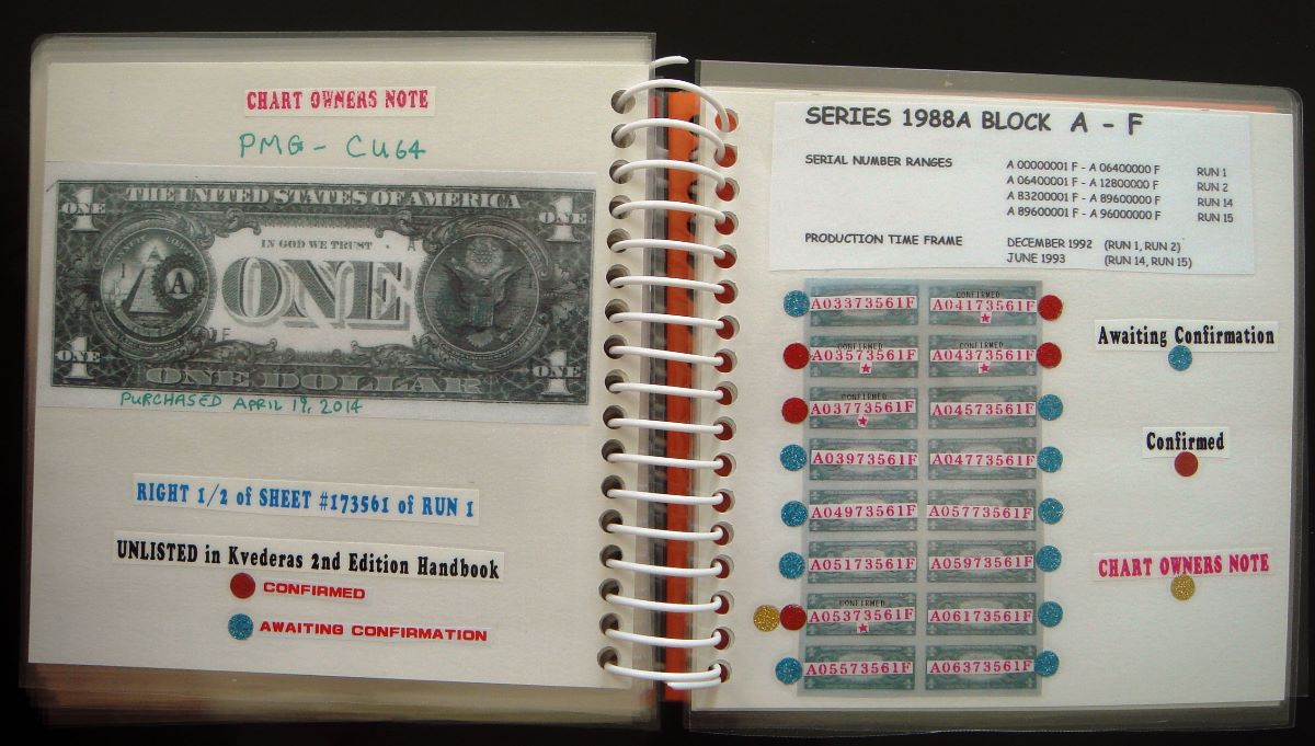 *web-Press-Census-On-Inverted-Overprint-Errors-+++-1988A-1995-$1-Errors*
