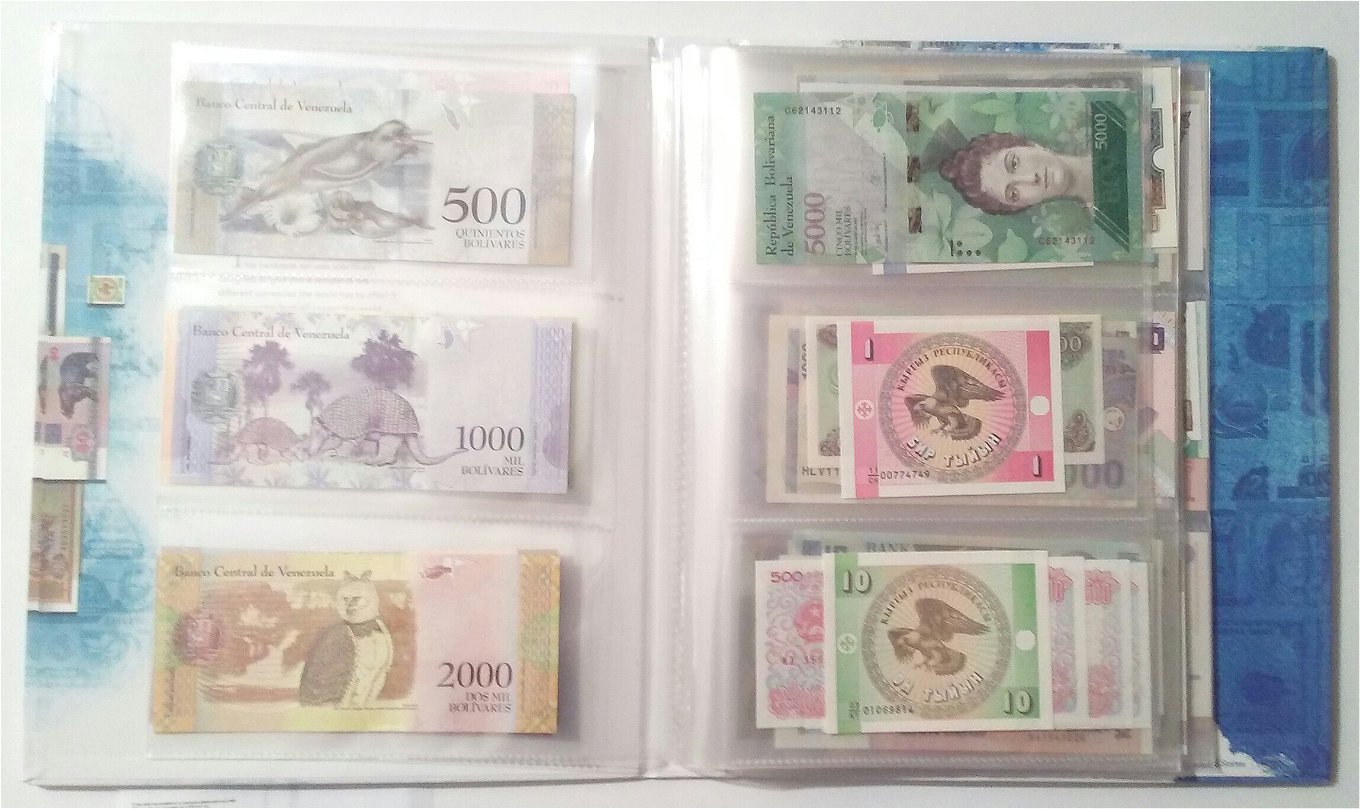 New--~-*100-Banknotes-&-Album-+-27-Errors-+-4-Banknote-Ablums*