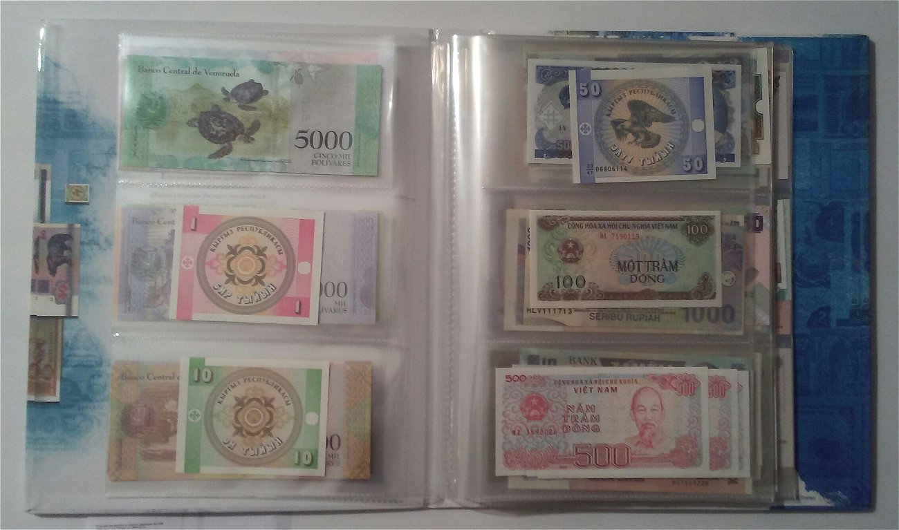 New--~-*100-Banknotes-&-Album-+-27-Errors-+-4-Banknote-Ablums*