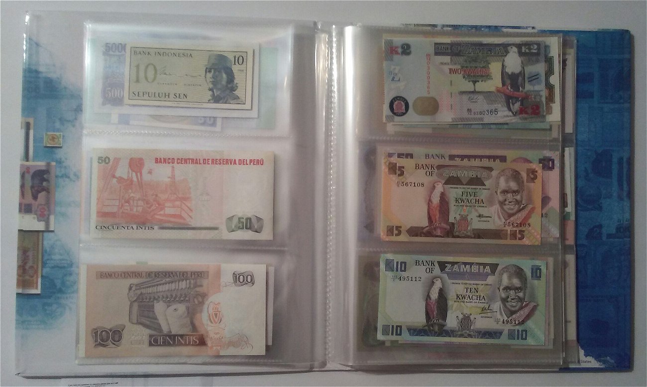 New--~-*100-Banknotes-&-Album-+-27-Errors-+-4-Banknote-Ablums*