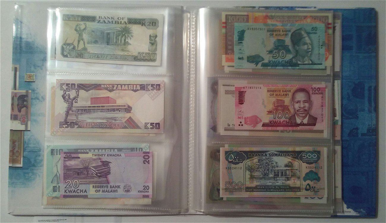 New--~-*100-Banknotes-&-Album-+-27-Errors-+-4-Banknote-Ablums*