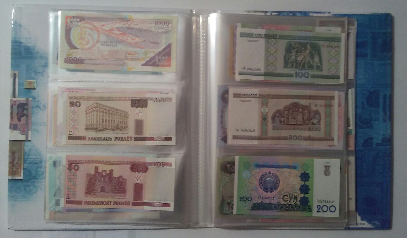 New--~-*100-Banknotes-&-Album-+-27-Errors-+-4-Banknote-Ablums*