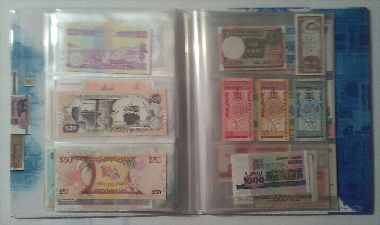 New--~-*100-Banknotes-&-Album-+-27-Errors-+-4-Banknote-Ablums*