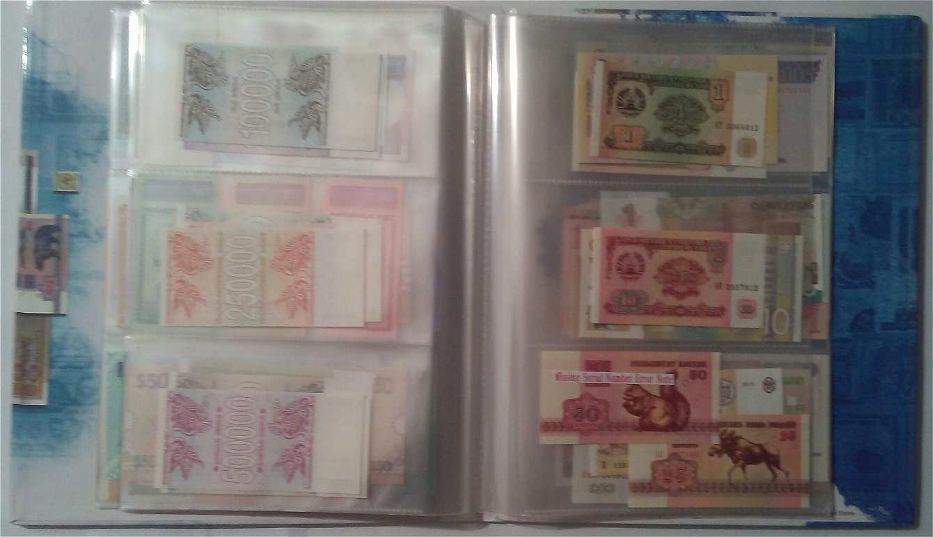 New--~-*100-Banknotes-&-Album-+-27-Errors-+-4-Banknote-Ablums*