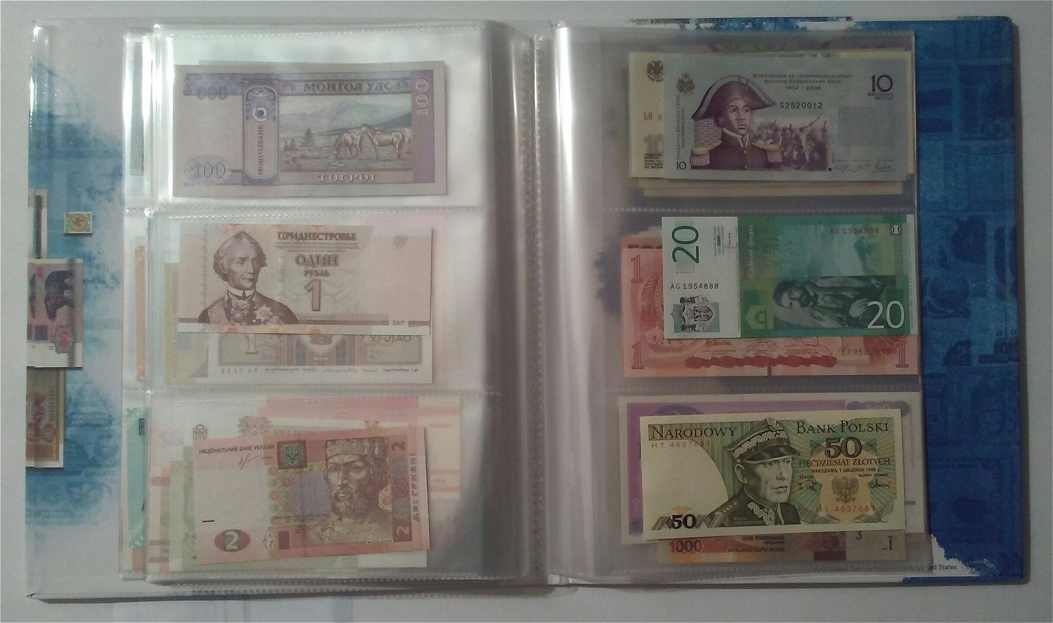 New--~-*100-Banknotes-&-Album-+-27-Errors-+-4-Banknote-Ablums*