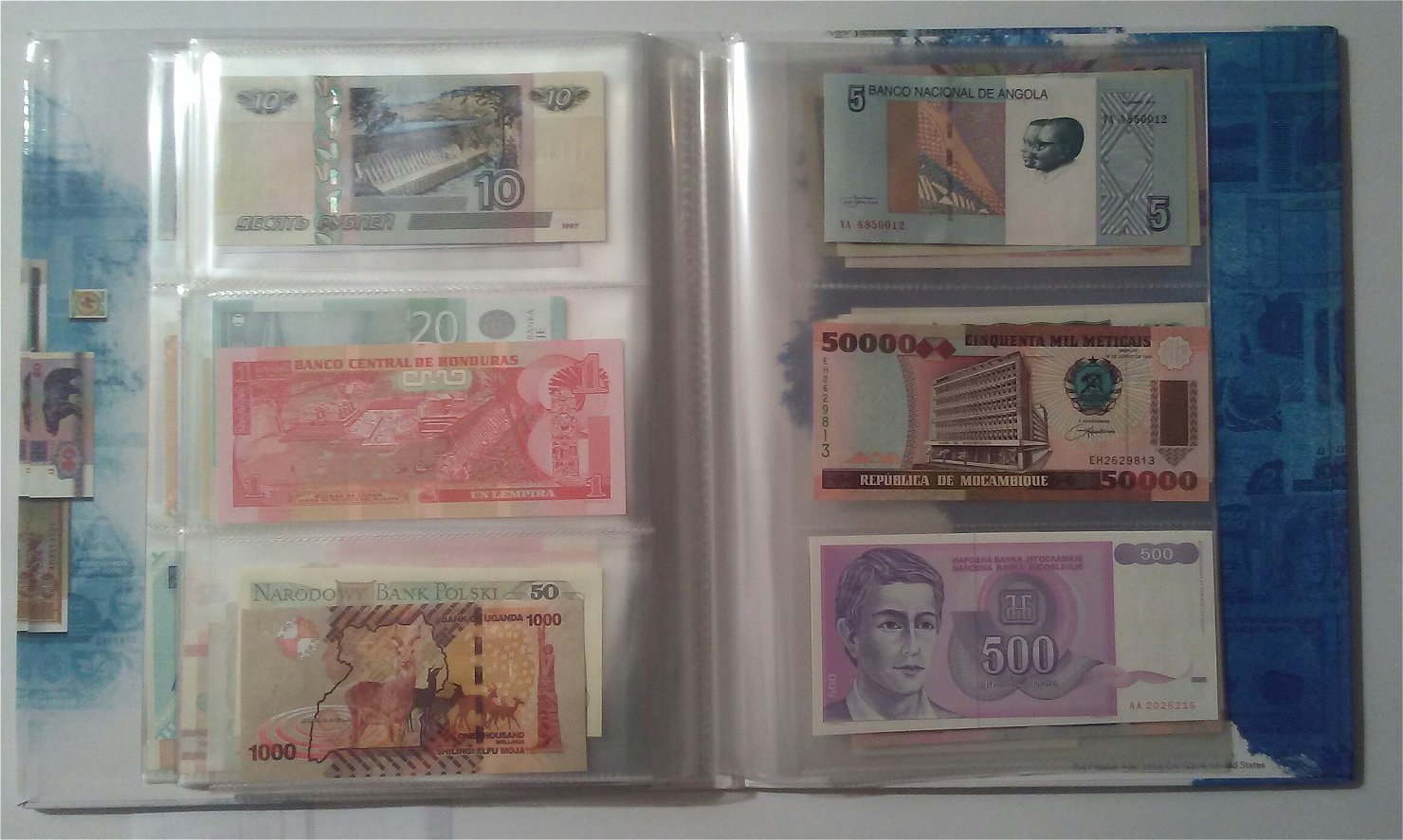 New--~-*100-Banknotes-&-Album-+-27-Errors-+-4-Banknote-Ablums*