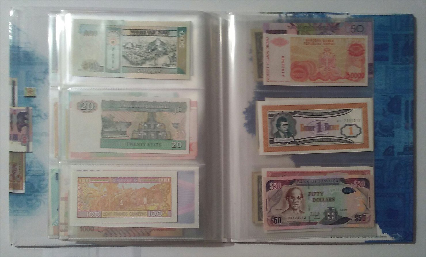 New--~-*100-Banknotes-&-Album-+-27-Errors-+-4-Banknote-Ablums*