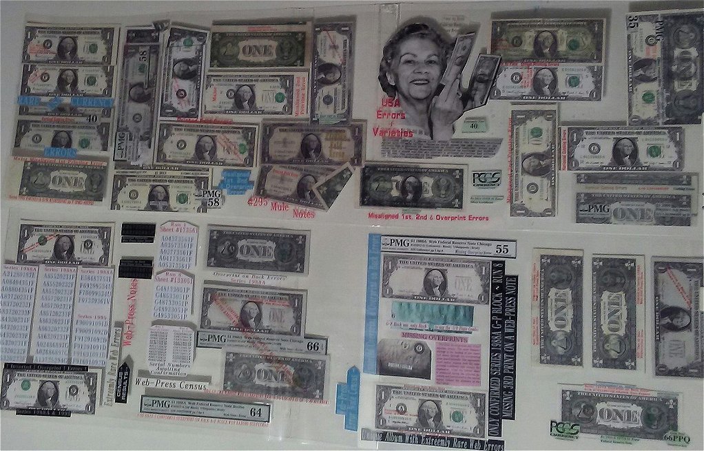 New--~-*100-Banknotes-&-Album-+-27-Errors-+-4-Banknote-Ablums*