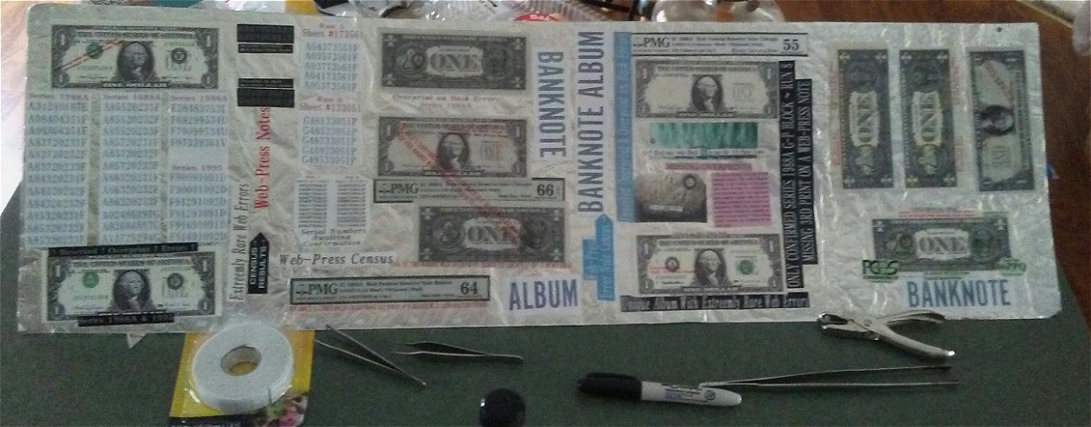 New--~-*100-Banknotes-&-Album-+-27-Errors-+-4-Banknote-Ablums*