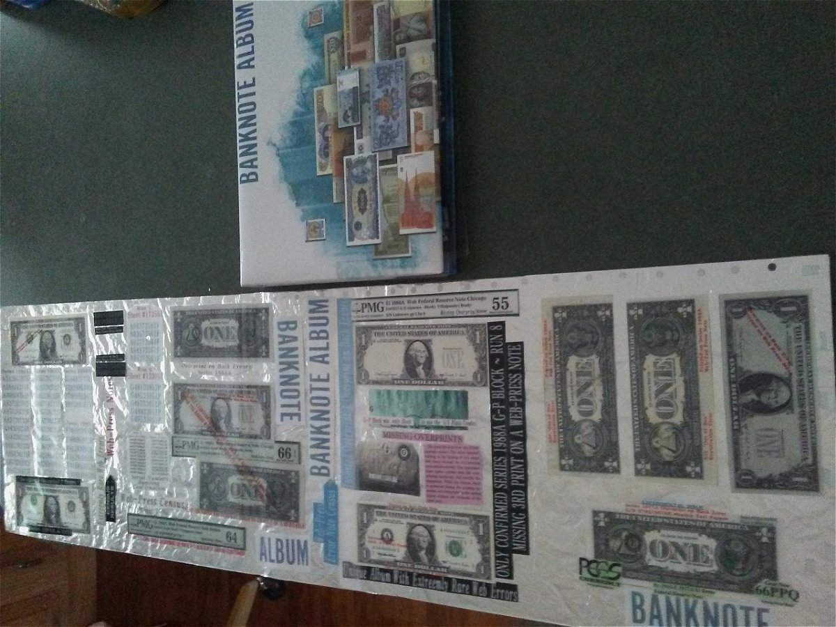 New--~-*100-Banknotes-&-Album-+-27-Errors-+-4-Banknote-Ablums*