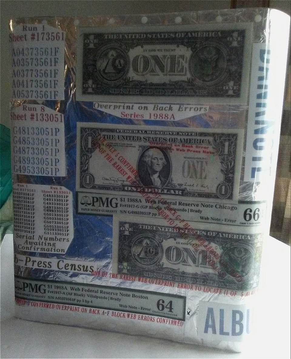 New--~-*100-Banknotes-&-Album-+-27-Errors-+-4-Banknote-Ablums*